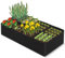 Chuboir Large Fabric Raised Bed for Garden, Rectangular Planting Container Grow Bag with 8 Divided Grids, Outdoor Grow Bag for Growing Vegetables, Plants, Flowers (180 x 90 x 30CM)