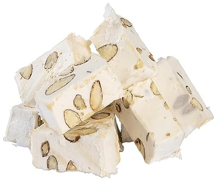 BrandNewCake® Nougat Montelimar 120g - Traditioneller Französischer Nougat mit Mandeln und Honig - Perfekt für Naschkatzen und Feinschmecker