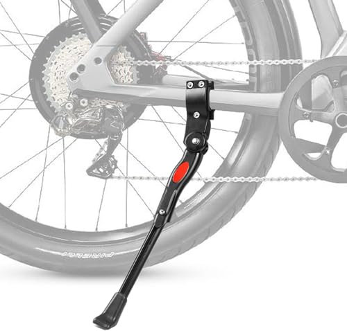 Cavalletto Bici Piedino in Gomma Antiscivolo Cavalletto per Bici Alluminio Regolabile Cavalletto Bici-Regolabile Cavalletti Bicicletta Mountain Bike per Bicicletta Mountain Bike Biciclette pendolare