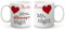 PHOTOCITY Tazze Mr E Mrs, Regalo per gli Sposi, Coppia di tazze personalizzate, idee Regali Di Fidanzamento, Anniversario, Lui E Lei, San Valentino, Natale (Mrs & Mr Right)