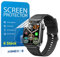 MIHENCE Lot de 6 films de protection d'écran pour montre intelligente T50S 1,85, film de protection d'écran en TPU HD compatible avec les montres intelligentes Uaue T50S / VKROBAG T50S / Donerton