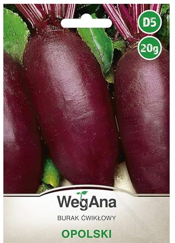 WegAna Rote Bete Samen 20g, Beete, Robuste Gemüsesamen, Gemüse Samen, Samen Anzucht, Saatgut für Gewächshaus