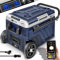 tillvex® Frigorifero Compressore Elettrico con Batteria 60 L | Frigo Congelatore Elettrico con Controllo WIFI-APP, Porta USB, 12/24 V 230V | Frigorifero fino a -20 °C per Auto, Camion, Barca, Camping