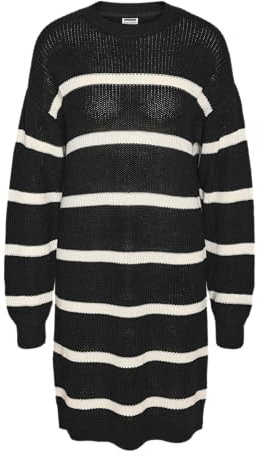 Noisy May Damen Nmmaysa L/S O-Neck Knit Dress Noos Kleid