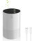 Waterless Oil Diffuser for Home Car, USB Rechargeable Essential Oil Diffusers, Portable Mini Aromatherapy Electric Diffuser for Office, Bedroom, Small Spaces, Timing Function, 4 Mist Level (White)