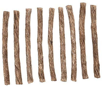 ORFOFE Lot de 20 Cordes De Jute Cirée pour Foyer D'extérieur Indispensables pour Barbecue Pique- Et Aventure