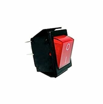 Interruptor 16 A, 250 V – Control de energía, ideal para iluminación y electrodomésticos en instalaciones eléctricas.