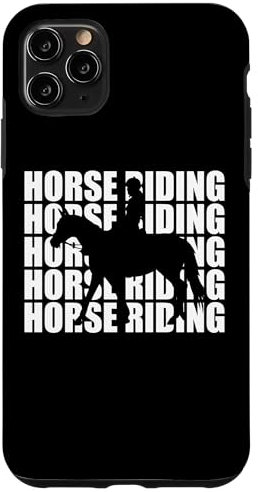 iPhone 11 Pro Max Horse Riding Horse Lover Case