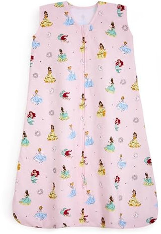 HALO Schlafsack, 100% Baumwolle, tragbare Decke, Wickel-Übergangs-Schlafsack, TOG 0,5, princess, L (Packung Con 1)