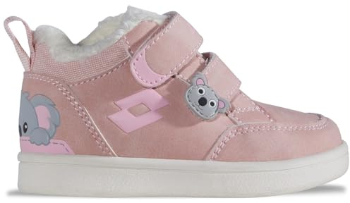 Lotto Stylecode: 2800030M Velbani Fur M Unisex Kids Sneaker in kinderfußgerchter Passform für Mädchen & Jungen I mit praktischen Klettverschlüssen I kuschelig warm gefüttert