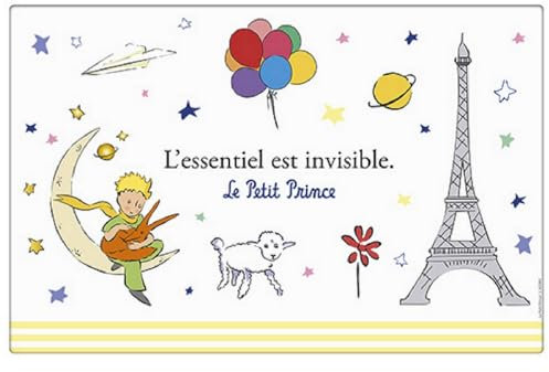 Tischset KIUB Der kleine Prinz, sitzend auf dem Mond mit dem Fuchs (43 x 28 cm)