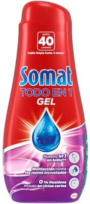 Detersivo per piatti liquido 40 applicazioni 640 ml. Confezione da 4