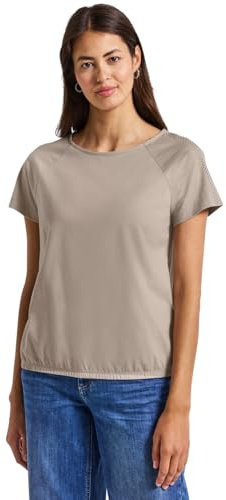 Damen Shirt mit Schulterdetail