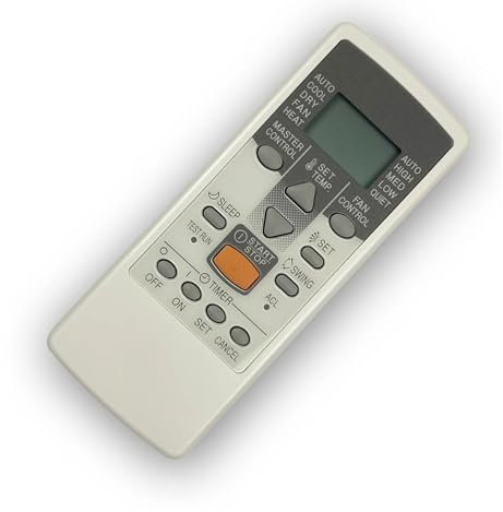 1 Control Remoto for Aire Acondicionado AR-JE5, Compatible con Fujitsu AR-JE9, AR-JE3, AR-JE10, AR-JE11, AR-JE4 y AR-JE6.