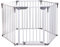 Dreambaby F849 Royal Converta 3-in-1 Laufgitter / Kaminschutzgitter / Türschutzgitter (passend bis zu 3.8m) weiß