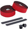 BBB Cycling Fahrrad Moutainbike Lenkerband Flexribbon Gel für Rennräder, BHT-14, Rot, 200 x 3 cm