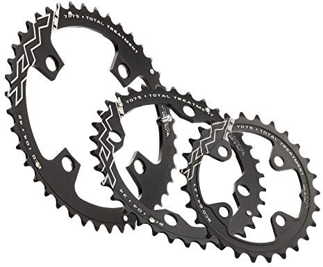 Miche Unisex – Erwachsene MTB XM TT BCD Kettenblatt, schwarz, 64 mm