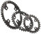 Miche Unisex – Erwachsene MTB XM TT BCD Kettenblatt, schwarz, 64 mm