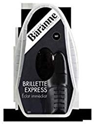 Baranne Mixte Brillette Noir Brosse à Chaussure, 1 Unité (Lot de 1)