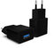 MyGadget 2X Universal Ladegerät USB - Ladestecker Adapter (5V | 2A) - Netzteil kompatibel mit u.a. Apple iPhone 15 Plus 14 Pro Max 13 Mini Samsung S24 - Schwarz