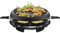 Moulinex Accessimo Raclette Plancha Crêpier 6 Coupelles RE151812, Métal, Noir
