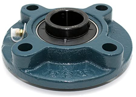 DOJA Industrial | Lager mit Unterstützung UCFC 205 Kugellager mit Unterstützung für Wellenlager (25 mm) Lager mit Stützen für: Fräsmaschine, 3D-Drucker, Drehmaschine, DIY.