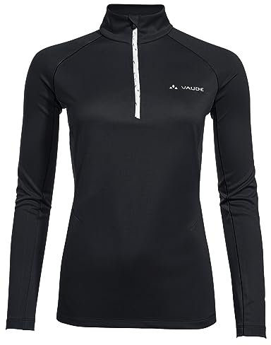 VAUDE Damen Women's Larice Light Shirt Ii Pullover, Schwarz, M EU