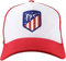 ATLETICO DE MADRID Baby-Kappe, Rojiweiß, offizielles Produkt, neues Wappen