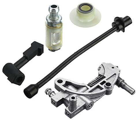 SHOTAY Pompa Olio Filtro Tubo Tubo Linea Kit Vite Senza fine per Cinese 45CC 52CC 58CC 4500 5200 5800 Motosega Pezzi di Ricambio