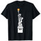 Bitcoin Freiheitsstatue, Leben, Freiheit und Glück T-Shirt