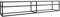 vidaXL TV Schrank Lowboard TV Möbel Tisch Board Sideboard Fernsehtisch Fernsehschrank HiFi-Schrank Weiß Marmor-Optik 220x40x40,5cm Hartglas