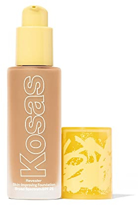 Kosas Revealer Liquid Foundation SPF 25 with Buildable Coverage, 200