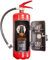 Mini bar estintore, estintore bar portabottiglie a forma di estintore, decorazione a forma di estintore, per whisky amare il vigile del fuoco fatto a mano in metallo mini bar regalo