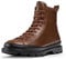 Camper Brutus K400325, Stivale alla caviglia Donna, Marrone medio 036, 39 EU