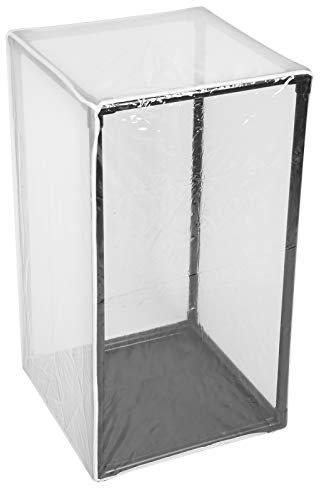 Natudeco Schmetterlingskäfig Insektenschmetterling Terrarium Schmetterlingskäfig Für Raupen Mit Reißverschlusstür Fliegende Insekten Netzkäfige Gewächshauszubehör 16,5 x 16,5 X 30,3 