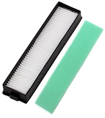 EtliN Hauptbürste, Seitenbürste, Hepa-Filter, kompatibel mit LG HOM-BOT ROBOKING Roboter-Staubsauger, Ersatzteile, Zubehör, Hom Bot VR-Serie Robotic (Color : Hepa and Sponge)