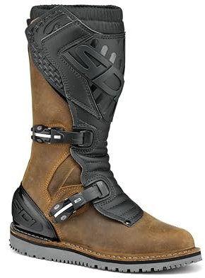 SIDI STIEFEL TRIAL ZERO.2 TABAK SCHWARZ 42