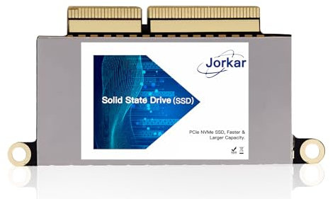 Jorkar SSD per MacBook Pro A1708 512GB NVMe PCIe Gen3x4, Aggiornamento dell Unità a Stato Solido Hard Drive Interno per MacBook Pro A1708(2016-2017)