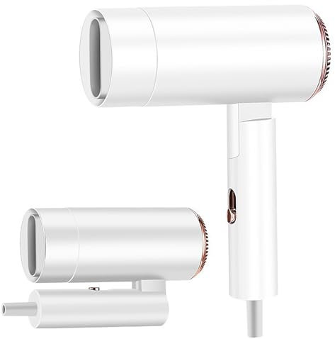 Flintronic Haartrockner, 1500W Reisehaartrockner, Föhn Lonen Haartrockner, Reisefön klappbar, Professioneller Haartrockner | 3 Temperaturen/ 2 Geschwindigkeiten | Schnelltrocknen/Superleicht