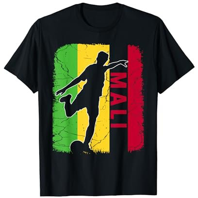 Mali Soccer Team Mali Flag Jersey Football T-Shirt