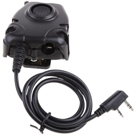 MONOJLY Z-tactical Headset PTT für Puxing UV-5R UV-3R Plus BF-480/490/320/V6/V7/V8/658/520/530 Radio