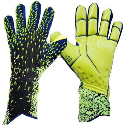 Aaivnmd Torwarthandschuhe Kinder, Jungen Trainingshandschuhe, Doppeltem Schutz, Stärken Grip und rutschfeste