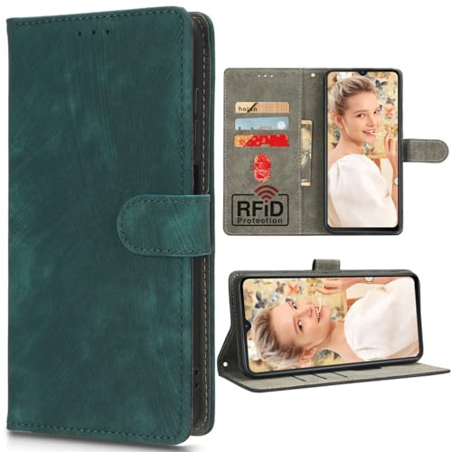 BAILI RFID-Sperrung Hülle für Samsung Xcover 7, Kartenhalter, Ständer Case Etui Handyhülle für Samsung Xcover 7-03