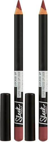 Sleek MakeUP Locked Up Super Precise Lip Liner, Long Lasting, Super Pigmented, Friend Zone(Nude Pink) 1.8g (Pack of 2)