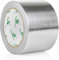 BOMEI PACK VERSTÄRKTES Aluminium Klebeban 75mm x 20 m, selbstklebendes Alu-Klebeband-Aluband, Wasserdichtes- und hitzebeständiges Band zum Versiegeln, Reparieren und Isolieren