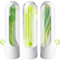 GOMETY Herb Keeper Fridge Lot de 3 récipients de conservation pour herbes de réfrigérateur pour coriandre, persil, asperges, conserves de fraîcheur