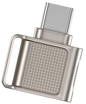 Qsvbeeqj High Performances 512GB USB3.0 Type C TFs MicroSDs Memory Card Adapter For Fast Data Transfer And Storage