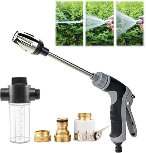 2025 New Pressure Washer, High Pressure Water G-un, Various Spray Effects, Fits Almost Any Garden Hose, Equipped with Metal Joints (1PC)