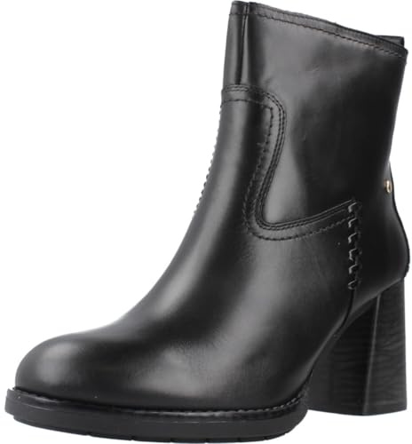 Pikolinos Palencia Damen Stiefeletten mit Absatz | Leder | Reißverschluss | Hoher Absatz | Größe EU 35–42