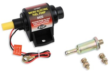 Mr. Gasket 42S Electric Fuel Pump, Black
